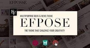 Efpose Multipurpose Blog and Newspaper Theme