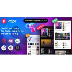 News Magazine Papr - News Magazine WordPress Theme