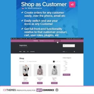 Shop as Customer for WooCommerce