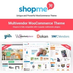 ShopMe - Multi Vendor Woocommerce WordPress Theme