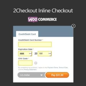WooCommerce 2Checkout Inline Checkout