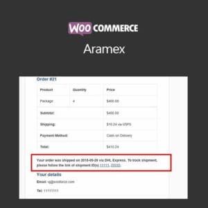 WooCommerce Aramex