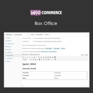 WooCommerce Box Office