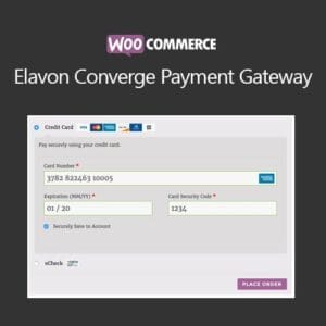 WooCommerce Elavon Converge Payment Gateway