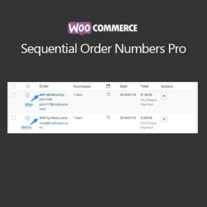 WooCommerce Sequential Order Numbers Pro