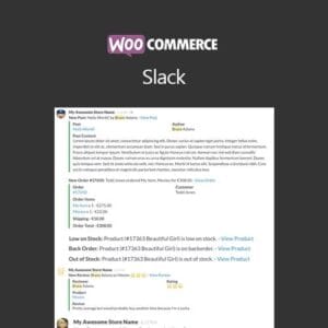 WooCommerce Slack