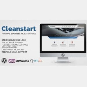 Corporate Business WordPress Theme - Cleanstart