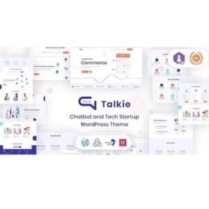Talkie - Chatbot and Tech Startup WordPress Theme