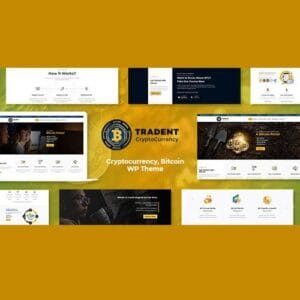 Tradent - Cryptocurrency, Bitcoin WordPress Theme