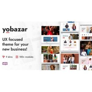 Yobazar - Elementor Fashion WooCommerce Theme